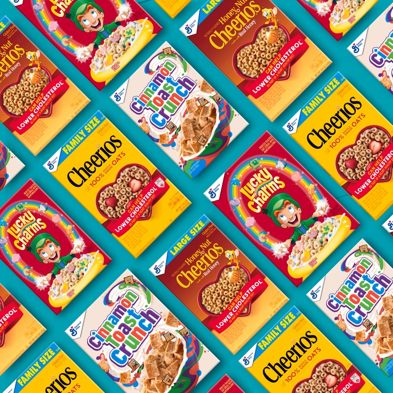 Honey Nut Cheerios Cup Cereal, 2 Oz (Pack of 60)