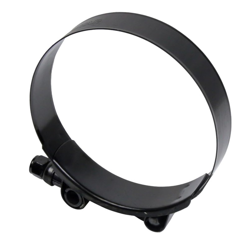 Kyostar 3" T-Bolt Hose Clamp Adjustable Stainless Steel Clamp Black