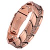 Feraco Pure Copper Magnetic Bracelet for Men,3X Strength Magnets Jewelry