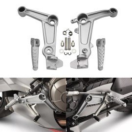 TCMT Front Driver Footpegs Footrests Bracket Fit For Aprilia RS660 RS 660 2021-2025