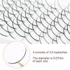 NAGARAKU Spike Eyelash Extensions, Self-Planting, Individual Artificial Eyelashes, Wispy Manga,