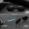 KINGSEVEN 2023 Brand Classic Square Polarized Sunglasses Men Driving Male