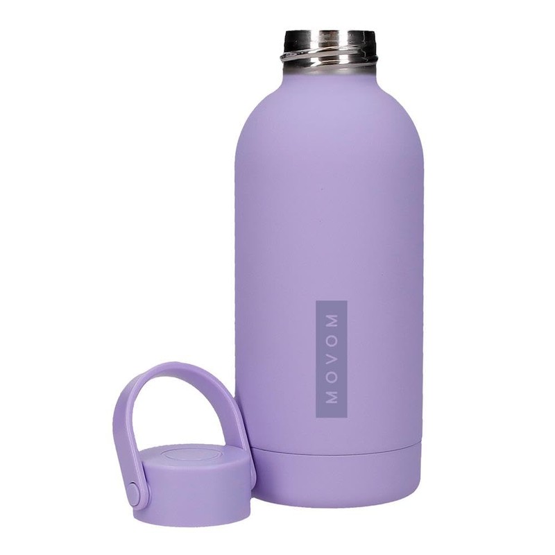 Movom Always On The Move Stainless Steel Bottle, Pink, 6.5