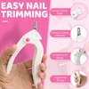 Professional Acrylic Nail Clipper, Stainless Steel Artificial Nail Clippers, Adjustable