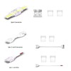 MALIIGAZA COB Strip Connector for IP68 IP67 Waterproof Outdoor 8mm