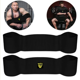 Fitness Bench Press Slingshot Blaster Weightlifting Belts Sling Strength Lifts Press Training Heavy Weights Powerlifting Push Ups Double Squats Exercise Gym (Black, L)