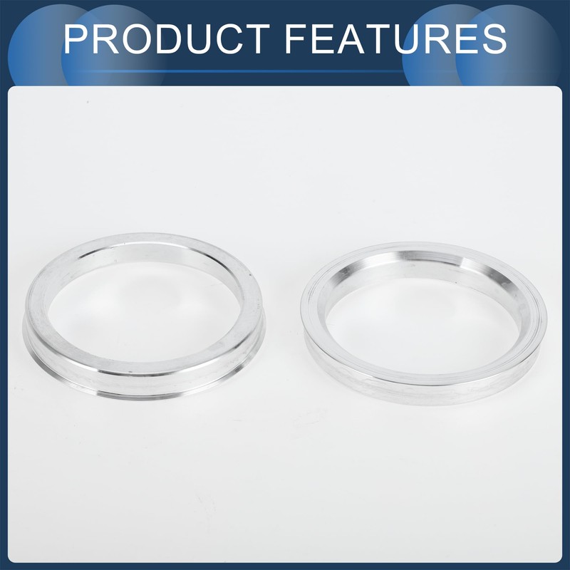INFINAUTO Hub Centric Rings, 60.1mm ID to 73.1mm OD Vehicle