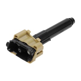 INFINAUTO Headlight Washer Nozzle Front Passenger Side Headlight Headlamp Washer Nozzle Jet Sprayer No.BHT45182X for Mazda 3 2014-2016 Plastic Black Beige