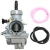 Carburetor w/Hose Compatible with Kawasaki KX65 KX80 Suzuki RM65 RM80 RM85 Yamaha YZ80 YZ85
