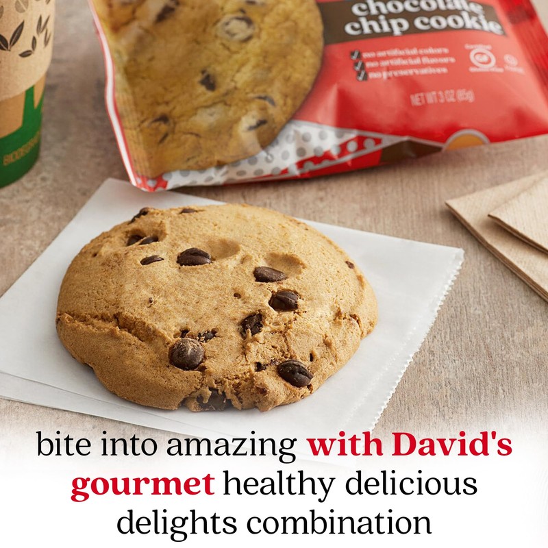 David's Cookies Gluten-Free Chocolate Chip Cookies 9-pack - Gourmet Cookies