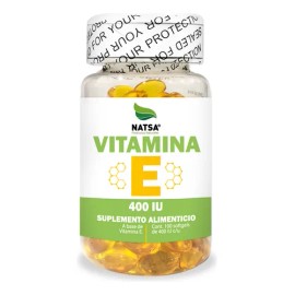 Vitamina E 400 Iu, 100 Cápsulas, Calidad Premium