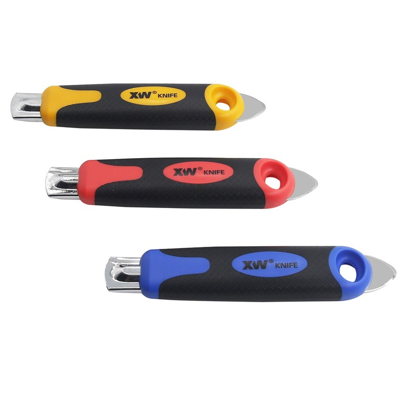XW Self Retracting Safety Utility Knife, Auto Retractable Box Cutter