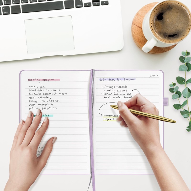 &And Per Se Lined Journal Notebook for Women&Men with Pattern,