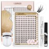 LashView Cluster Lashes Kit Eyelash Extensions DIY The Breeze Style