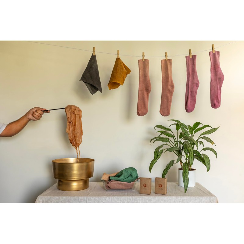 Fabric Dye with Natural Extract Colors | Ideal for Coloring