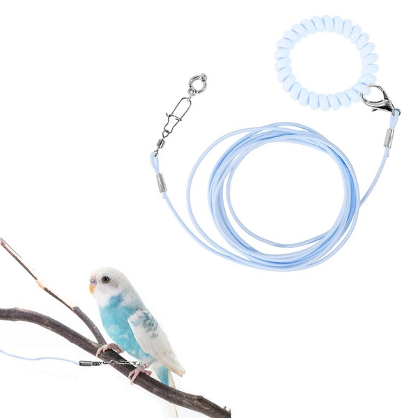 Bird Lead, Bird Flying Rope, Parakeet, Harness, 6.6 ft (2