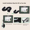 Update 3D Printer Enclosure with LED Light, Smoke Exhaust Kit,