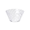 Omada Design Bowl for Kitchen with Diamond Effect Transparent Acrylic
