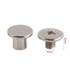 Rivets, 100PCS Binding Chicago Screws Nail Rivets Photo Album Leather