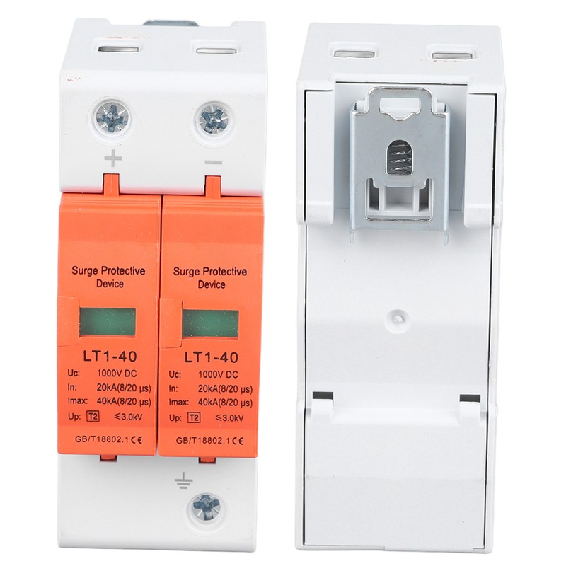 Surge Protective Device 1000V DC Photovoltaic 2P Protector Overcurrent Overvoltage