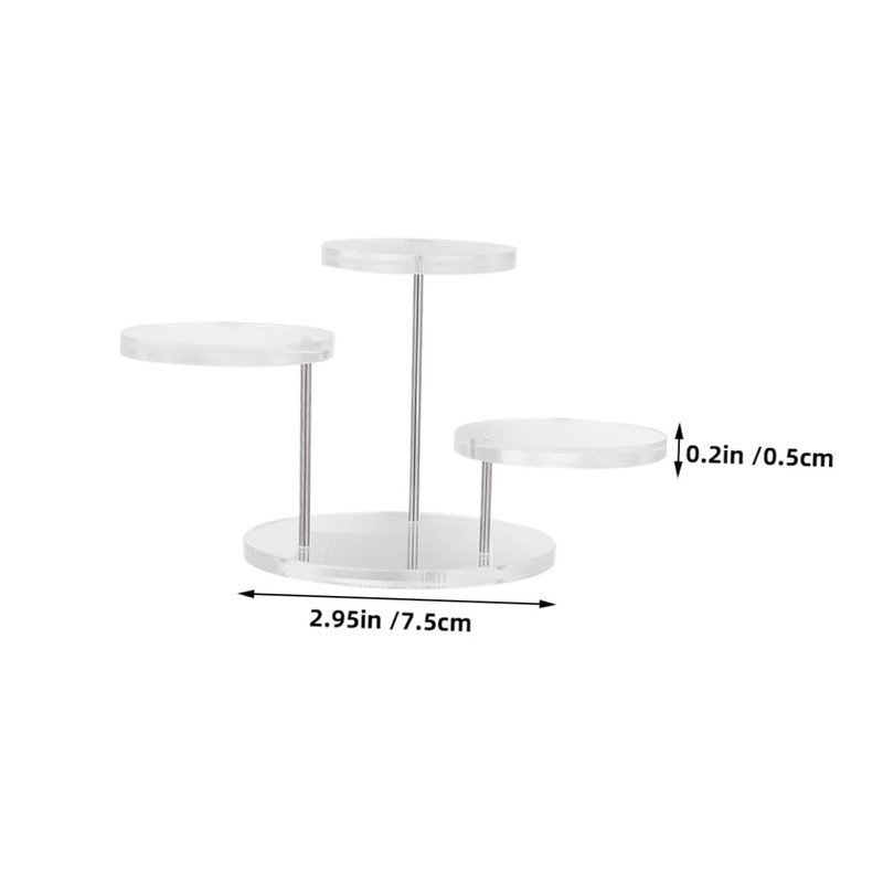 GLEAVI 2 Sets Ring Display Stand Protective Cover Rain Cover