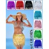 Monbessi Sequin Skirt for Women Cute Tassel Belly Dance Skirt