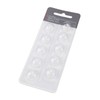 10pcs Double Vent Bass Dome Accessory Single Layer Double Vent