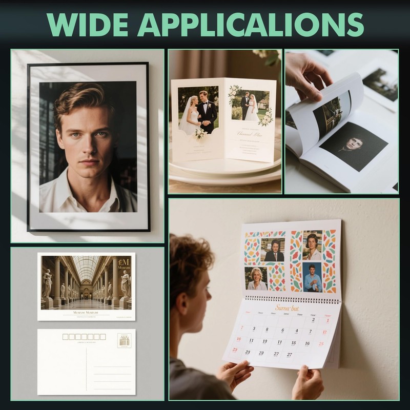 A-SUB Premium Double Sided Photo Paper Satin 8.5 x 11