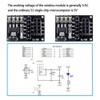 Aribrnten 4Pcs NRF24L01+PA+LNA Wireless Module with Antenna 1100 Meters Long
