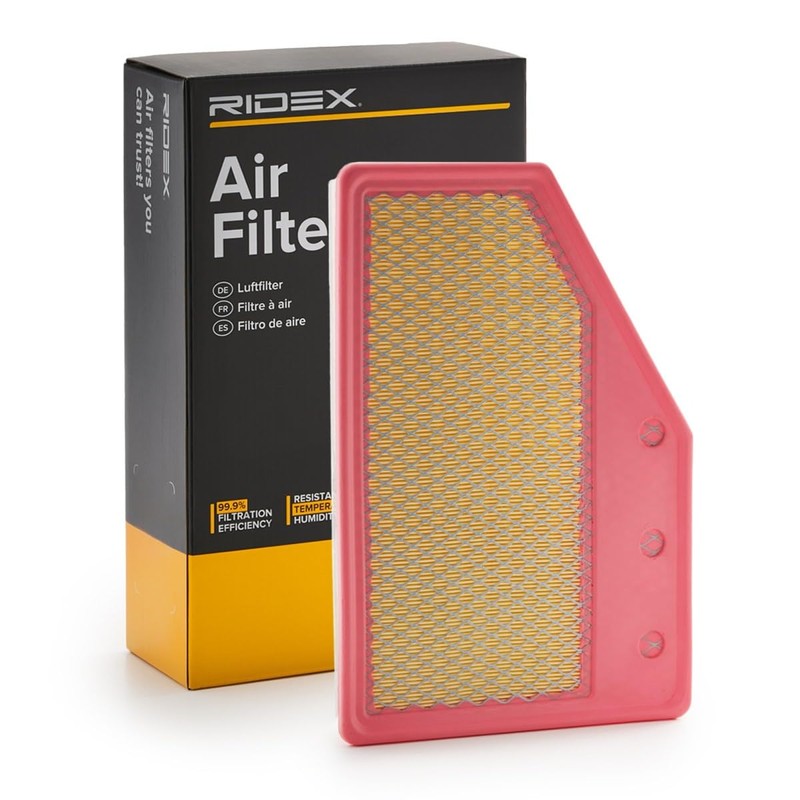 RIDEX 8A0995 Engine Air Filter, Air Filter Insert, Car Filter,