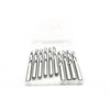 KLOT 10 brocas de carburo sólido de 4 mm, vástago
