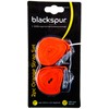 2x Orange 2m Ratchet Straps - Car Van Motorcycle Roof