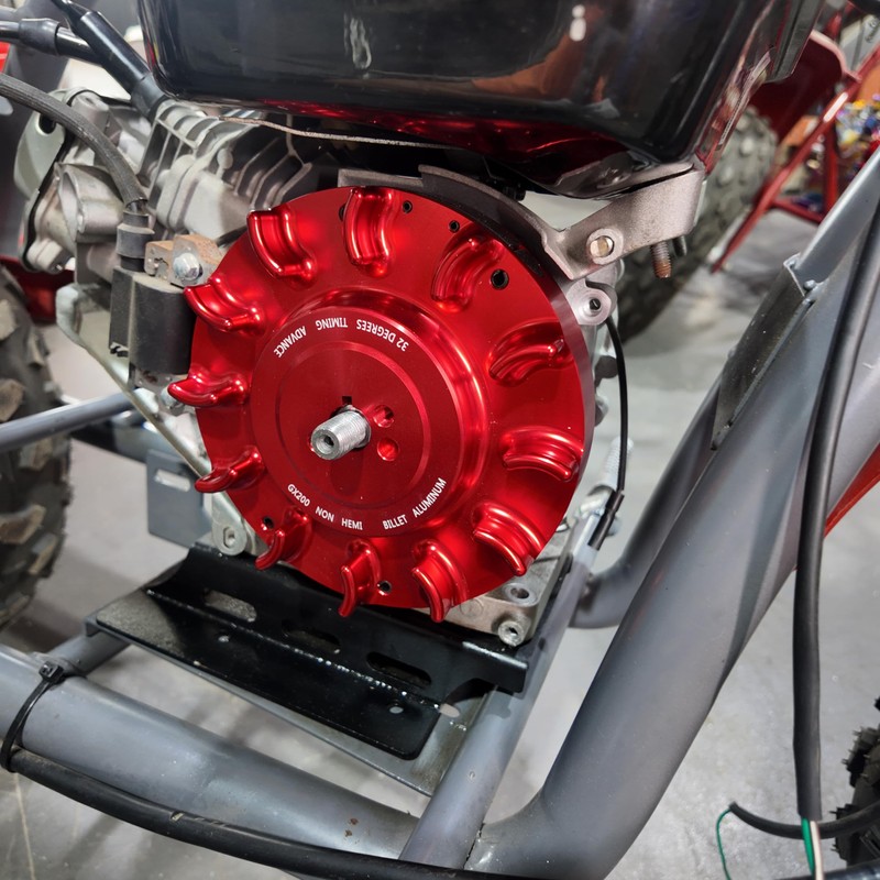 Speedway Billet Aluminum Flywheel For Predator 196cc, 212cc NonHemi Cast,For