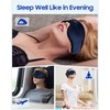 LC-dolida LC-dolida Bluetooth Sleep Mask Headphones 3D Deep Eye Mask