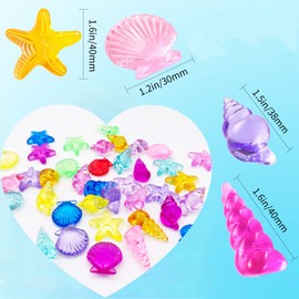 NHBTYKL Diving Gem Pool Toys 38 Acrylic Gems Colorful Diamonds Set Sinking Toy for Kids Marine Gemstone Underwater Diving Swim Toys for Birthday Swimming Pool Party Favors