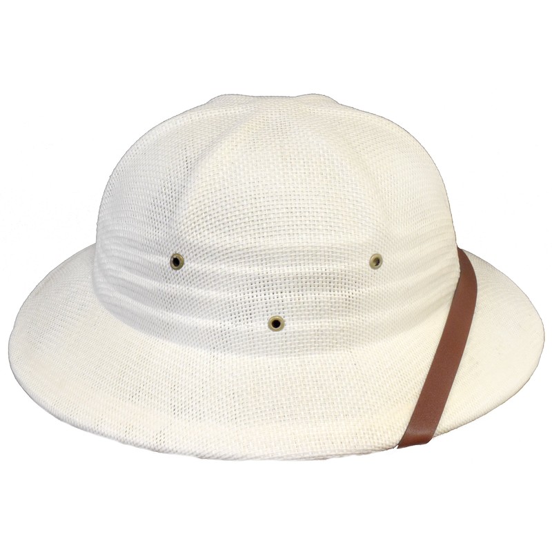 Sun Safari Pith Helmet/White /, White, Size No Size