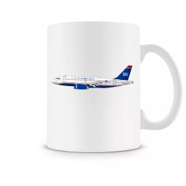 US Airways Airbus A319 Mug - 15oz.