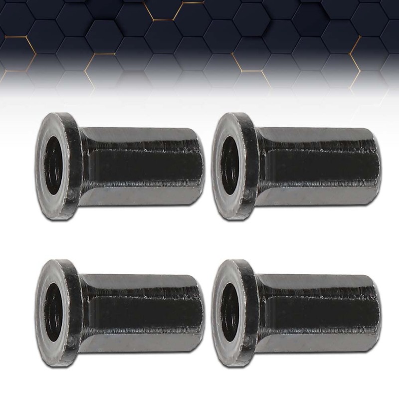 PIT66 Tailgate Cover Cap Nuts Hardware, Compatible with Chevy Silverado