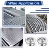 Gisafai 40 Pcs 5/8" Roller Ball Transfer Bearing Ball Transfer