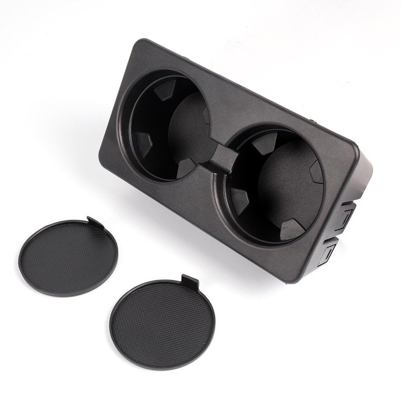 GRAND ORANGE Dual Cup Holder Insert Compatible with 007-2014 Chevy