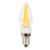 10Pcs E12 Long Filament Light Bulbs 3W AC110V Chandelier Ceiling
