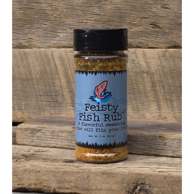 Mom's Gourmet Spice Blends, Feisty Fish Rub, 5 Ounce