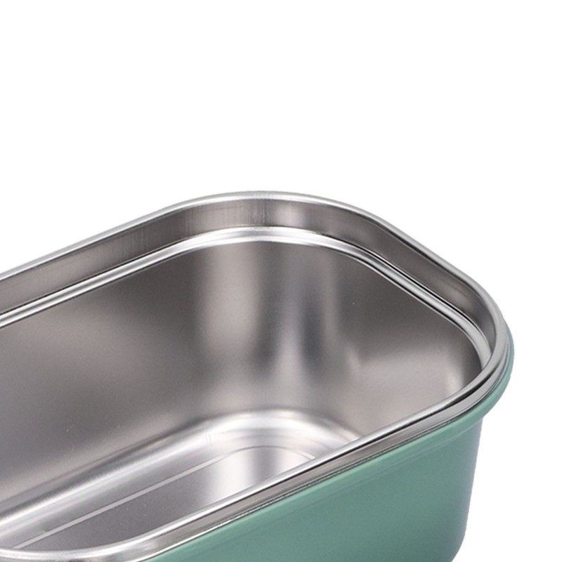 1.2L Stainless Steel Bento Box Doublelayer LeakProof Sealed Food Container
