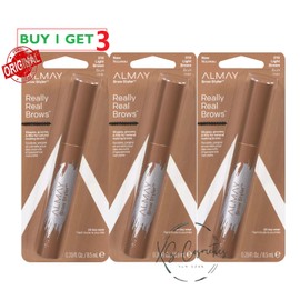 Almay Lot Of 3 Almay Brow Styler Really Real Brows 010 Light Brown 0.29 Oz Each