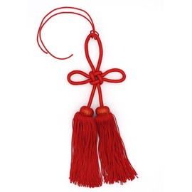 Makubo, 4.7 inches (12 cm), Total Length 9.4 inches (24 cm), Shrinkage Resistant Yoli Fusa, Shrine, Temple, Float, Danjiri, Chitose Raku Event (4.7 inches (12 cm) (4 inch, White)