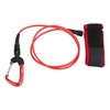 Freediving Lanyard Leash Diving Safety Rope Cable with Wristband Carabiner