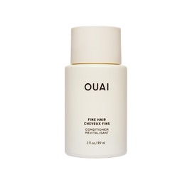 OUAI Fine Hair Conditioner Travel Size - Volumizing Conditioner for Fine Hair with Keratin, Biotin & Chia Seed Oil - Adds Softness, Bounce & Volume - Free from Parabens, Sulfates & Phthalates (3 Oz)