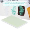 Akozon Coloured Sandwich Stamp, the Block for DIY Stamps, Carving