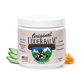Original Udder Balm Unscented Moisturizing Creme Jar, 16 oz