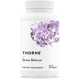 THORNE Stress Balance (Formerly Phytisone) - Adrenal Support Supplement with Vitamin C & Ashwagandha - Dairy-Free Health Support - 60 Capsules - 30 Servings